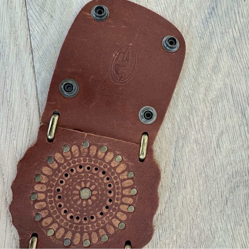 Bohemian Leather Belt - Picture 3 of 6
